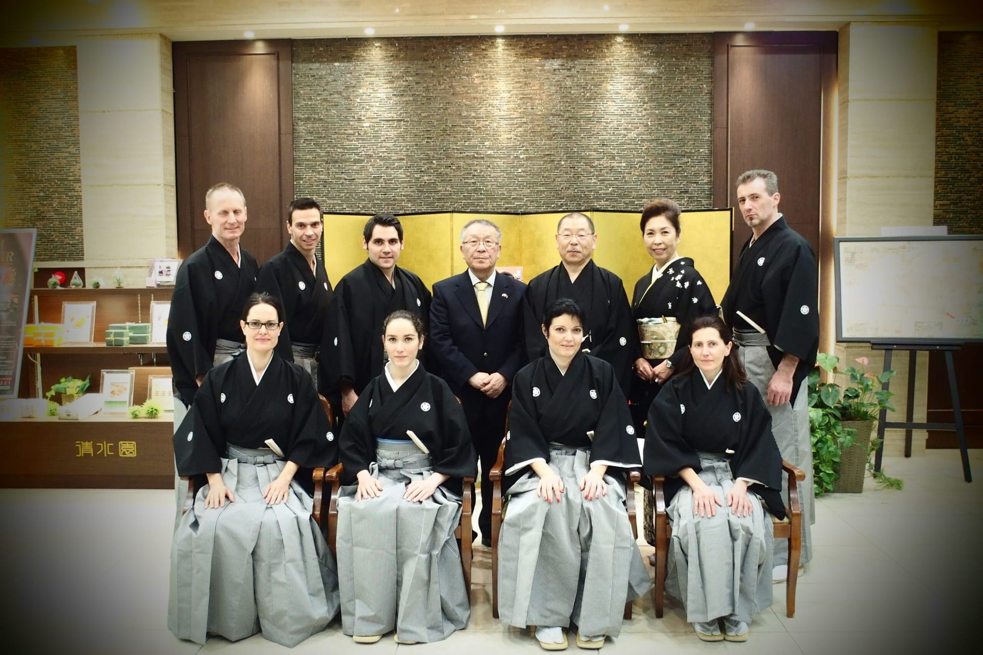 Shihan Zeremonie in Japan 2016
