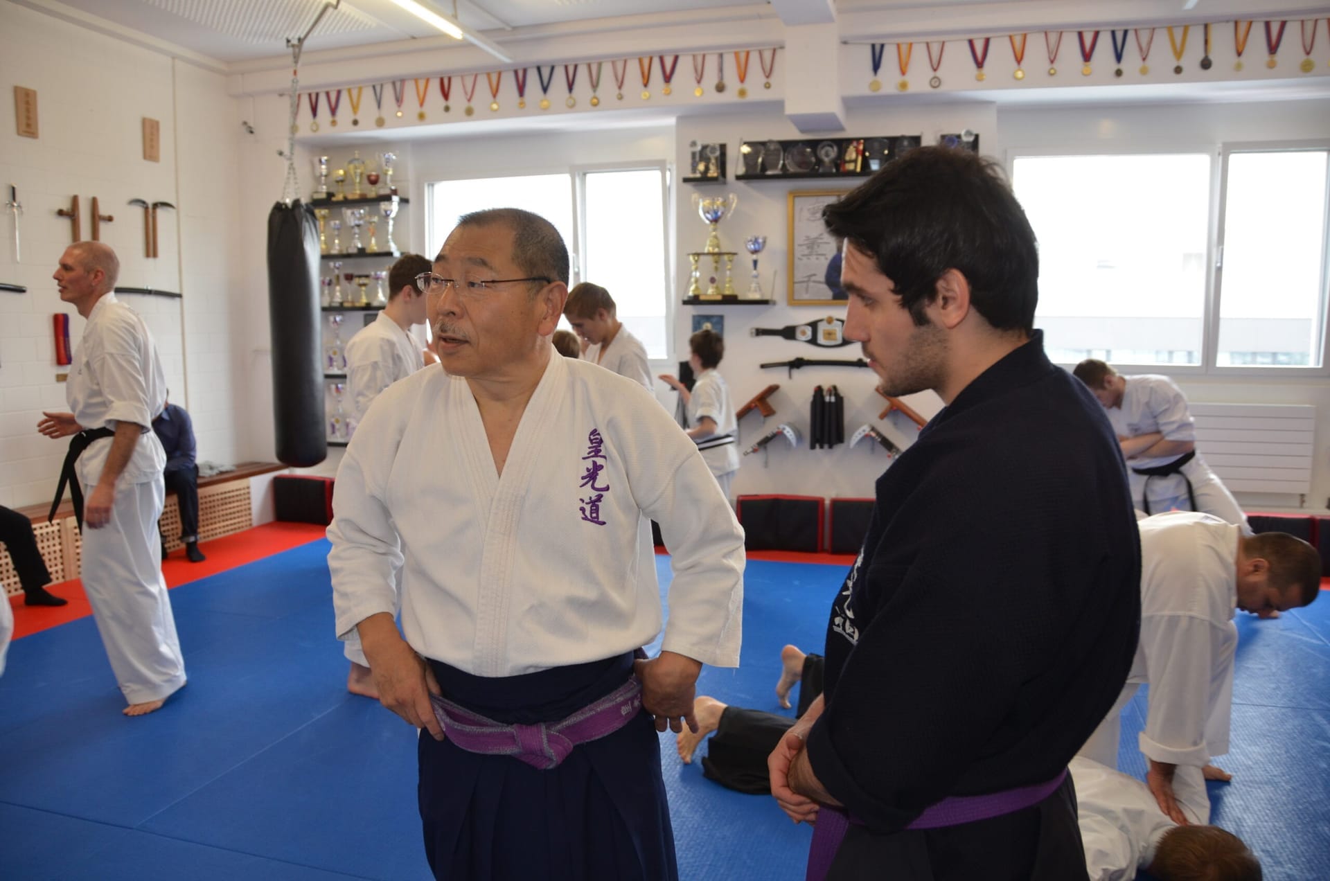 Treffen im Dojo Liechtenstein 2015